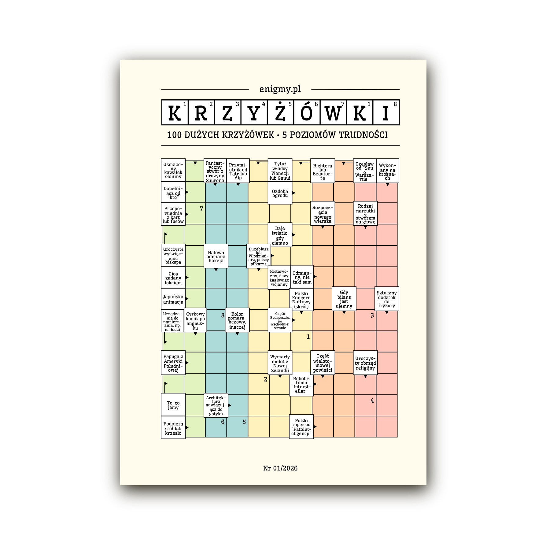 Krzyżówki Nr 01/2026 - obrazek 1